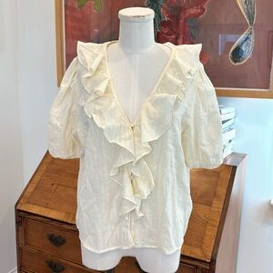 Traffic People Ruffle Top